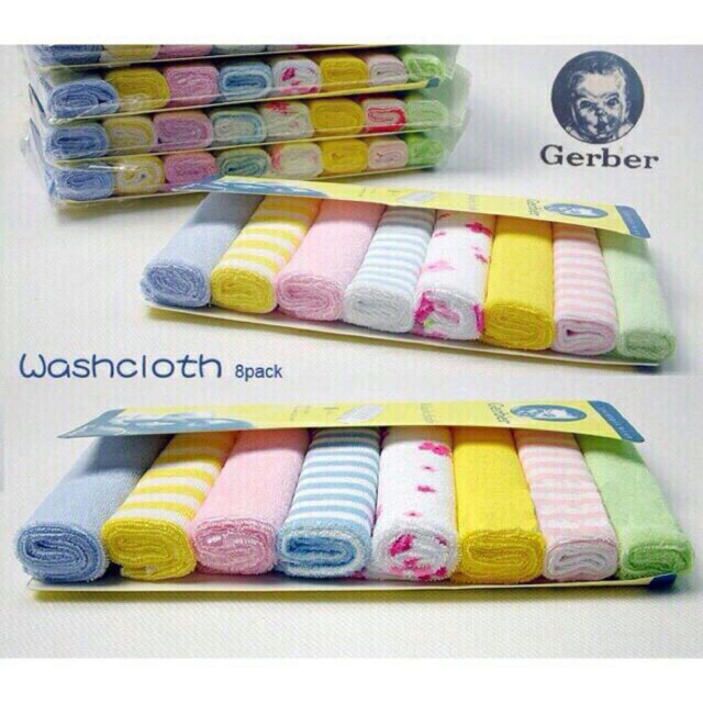 Sét 8 chiếc khăn mặt size 20* 20cm