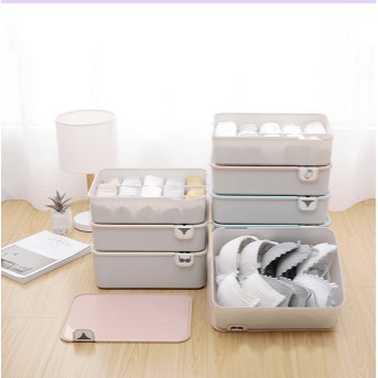 Bộ khay chia ngăn tủ đựng đồ lót 3 chiếc