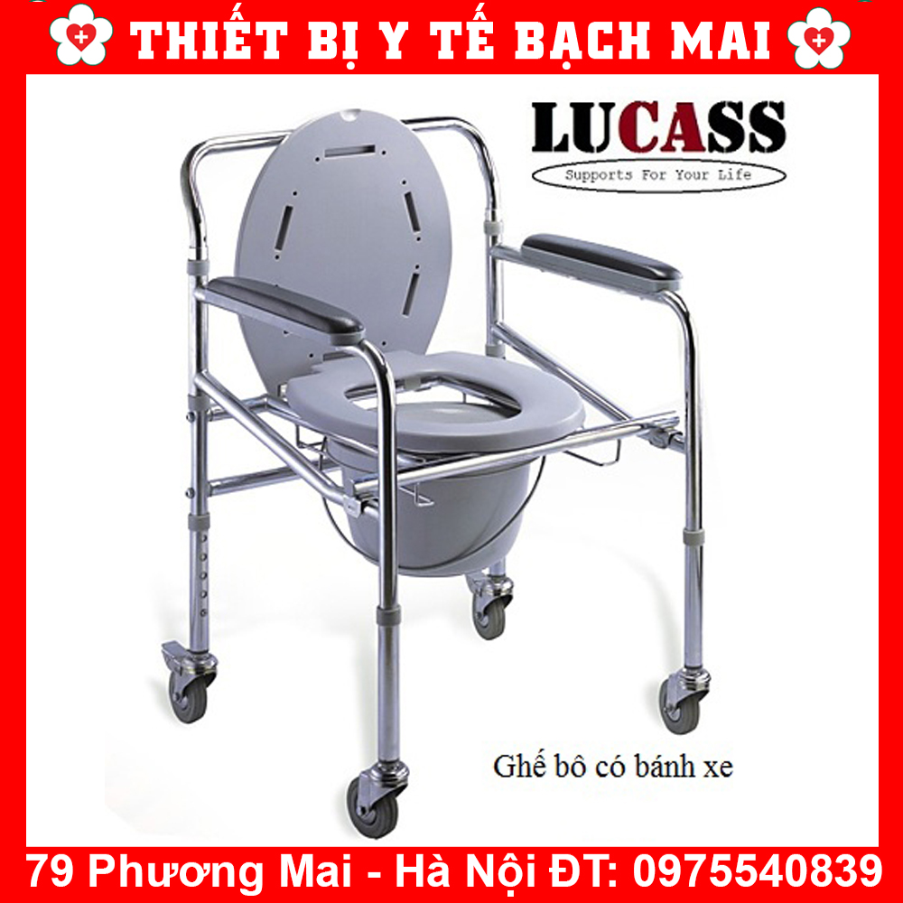 Ghế bô lucass g696 có bánh xe di chuyển