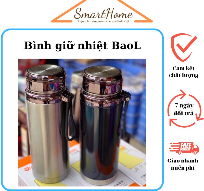 [GIỮ NHIỆT 24H] BÌNH GIỮ NHIỆT 1500ML 2 LỚP IONX 304 HÚT CHÂN KHÔNG CÁCH NHIỆT - BÌNH NƯỚC GIỮ NÓNG LẠNH DUNG TÍCH LỚN PHA TRÀ, CAFE MANG THEO ĐI LÀM, ĐI DU LỊCH