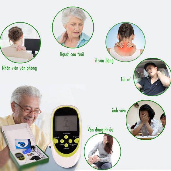 Máy xung điện 8 miếng dán , máy massage trị liệu 8 miếng dán đầu ra kép đa chức năng , máy massage xung điện loại tốt, máy châm cứu bằng miếng dán , bấm huyệt trị đau nhức xương khớp cao cấp, hiệu qủa, dễ sử dụng , bh uy tín bởi lightning88