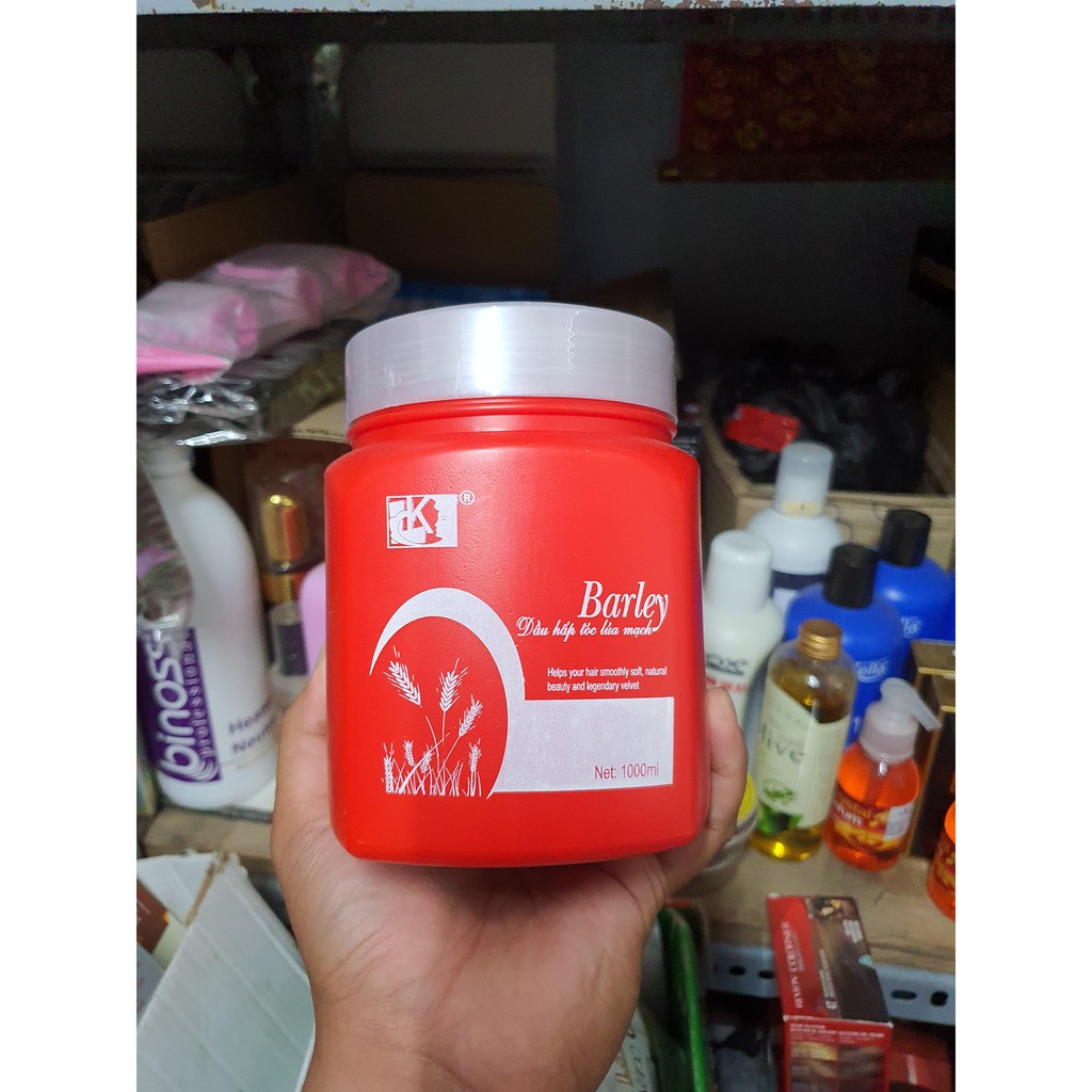 Dầu Hấp Chiết Xuất Lúa Mạch - Barley Red Repair Hair Treatmen - 1000Ml