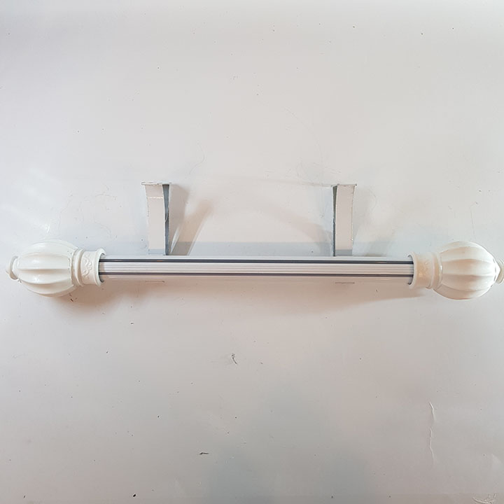 [HCM]Thanh Treo Rèm Phi 28 Màu & Kích thước tùy chọn - Hợp Kim Cao Cấp Dày - Lõi trợ lực - Đầy đủ phụ kiện - Dùng cho rèm chống nắng màn rèm các loại độ bền từ 5-10 năm