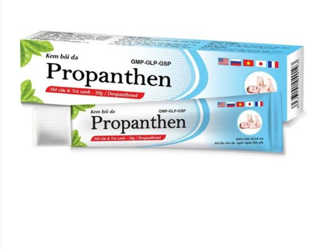 Kem Bôi Da Propanthen 30 g, ngừa rôm sẩy, giảm hăm tả, ngừa thâm, giảm khô, nứt nẻ