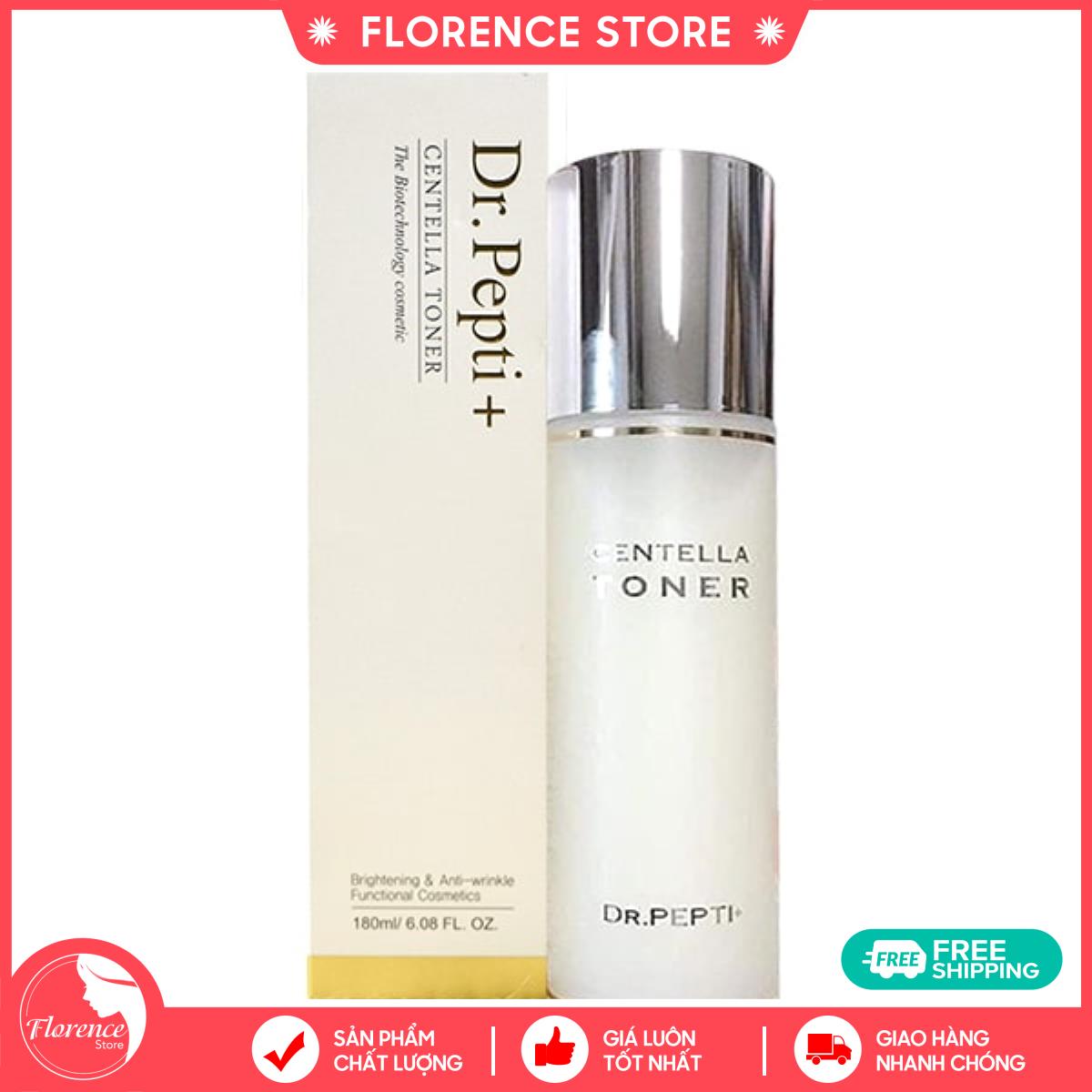 Nước hoa hồng toner căng bóng da Dr. Pepti Centella 180Ml – Hàn Quốc FlorenceStore