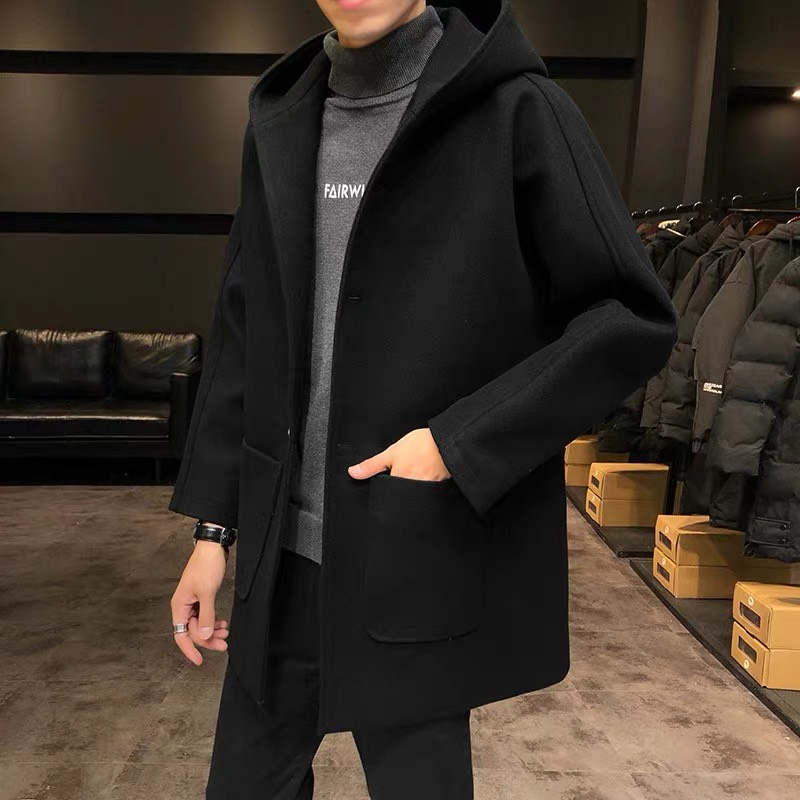 [HCM]ÁO KHOÁC HOODIE NAM PHONG CÁCH NÚT GÀI FOM DÁI