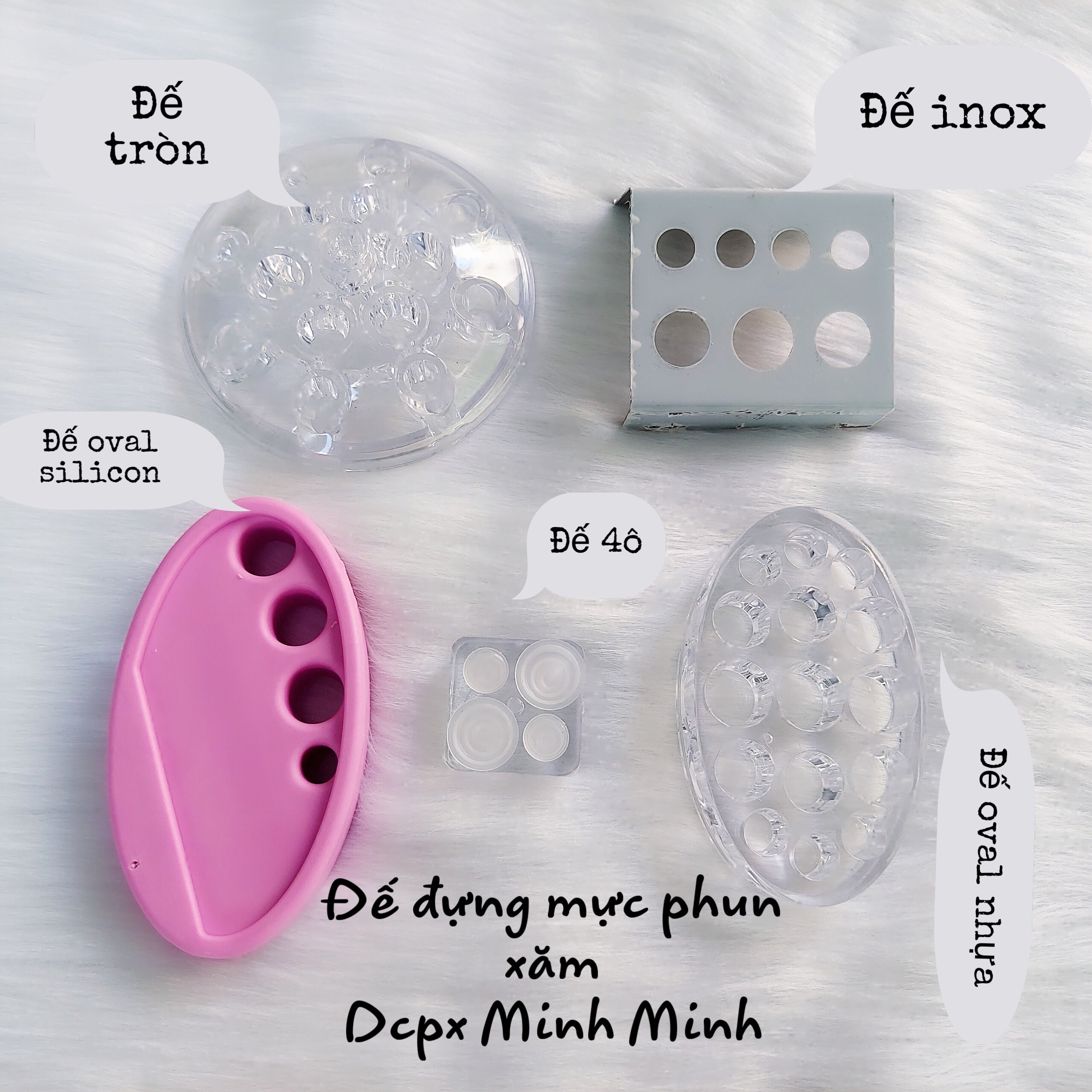 Đế đựng mực phun xăm