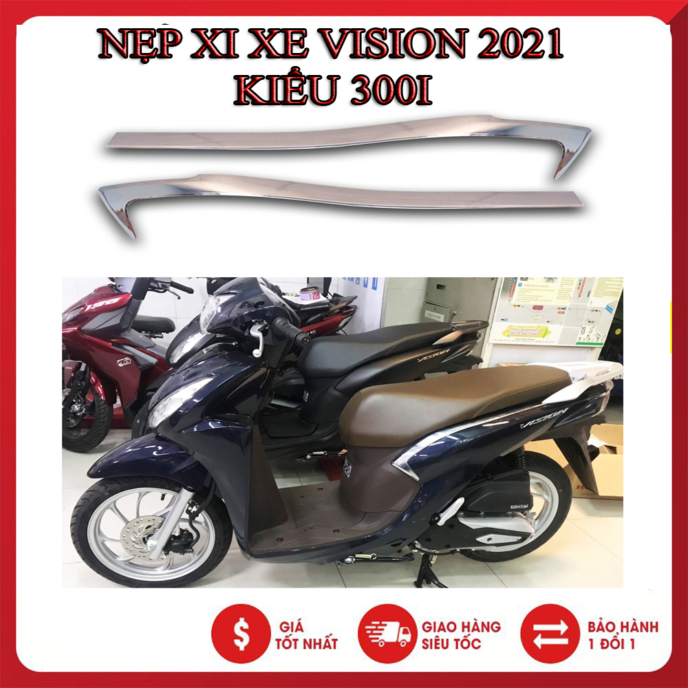 Nẹp sườn vision 2021 xi kiểu 300i honda cao cấp