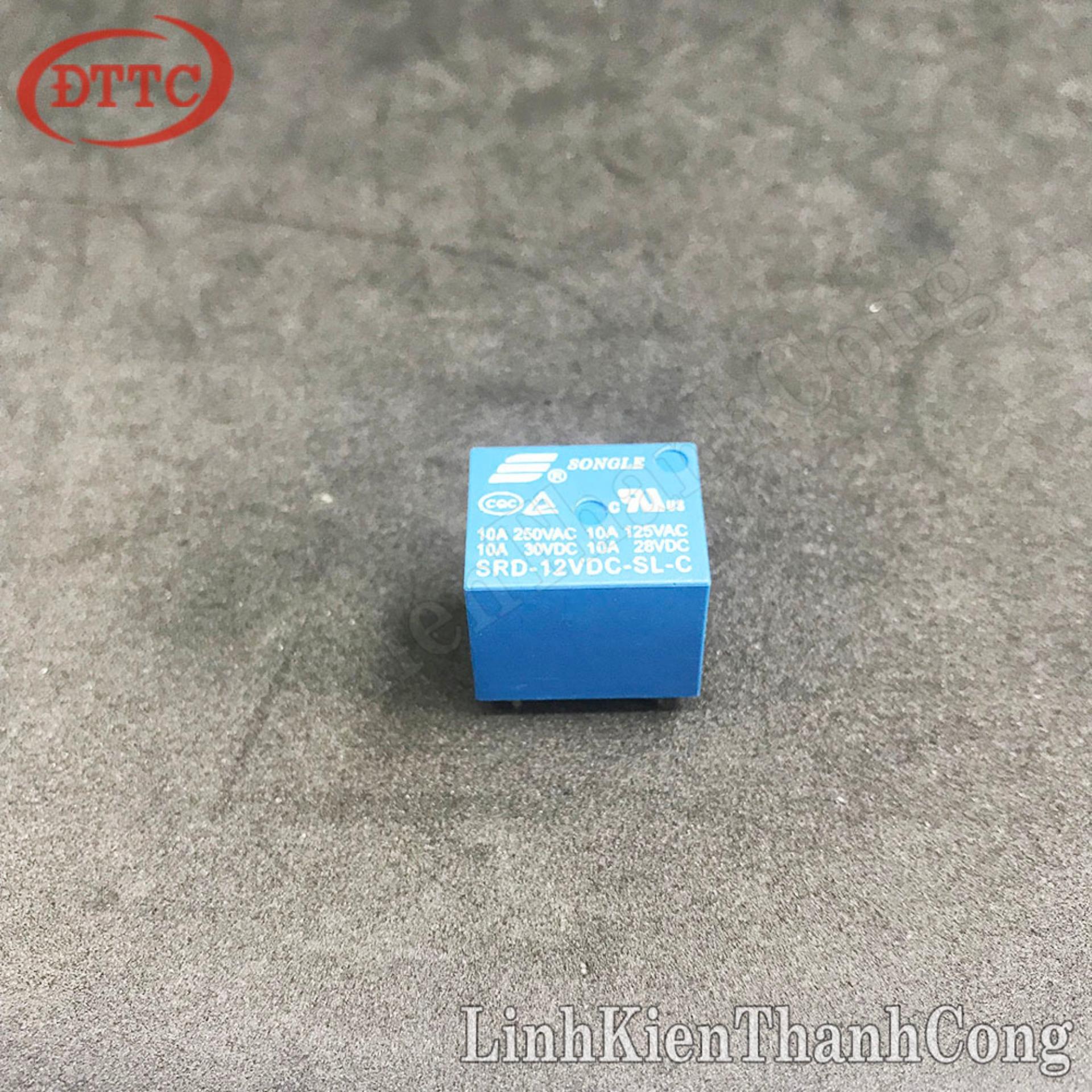 Relay 12V10A SRD-12VDC-SL-C (5 chân)