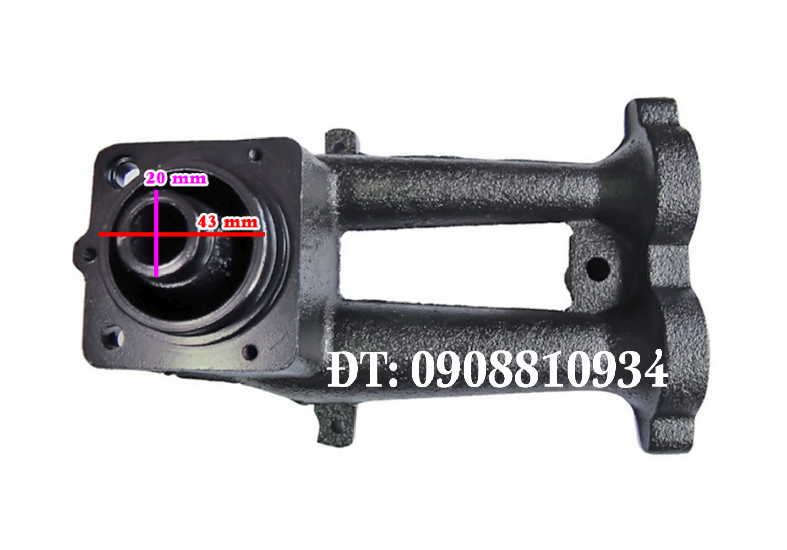 Họng bếp gas đôi / ống điếu bếp gas âm faster fs-292s