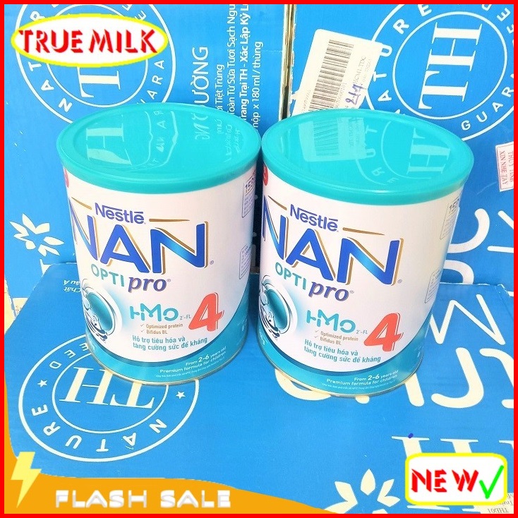 Bộ 2 lon Sữa Bột NaN 4 900g - Nan Optipro HMO 4 900g - sữa bột NAN
