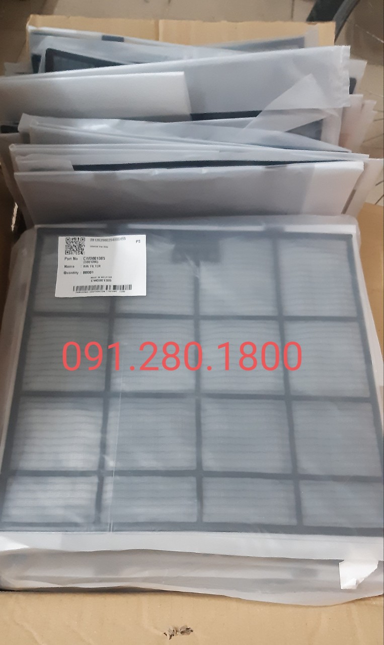 Bộ 2 tấm lưới lọc bụi điều hòa Panasonic 9000BTU - 12000BTU hàng hãng
