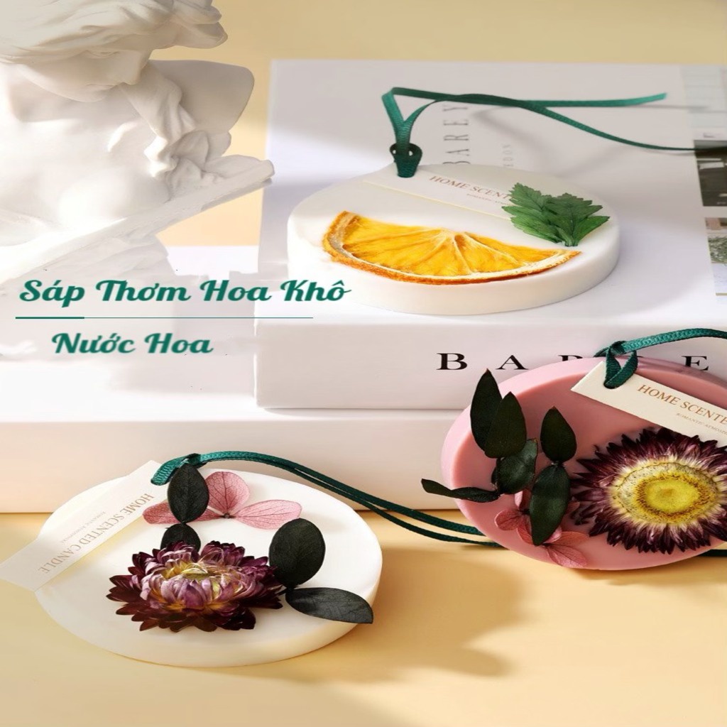 Sáp Thơm Hoa Khô Sáp Thơm Nước Hoa Khô Decor Bàn Làm Việc Phòng Ngủ Tủ Quần Áo Phòng Tắm Phòng Vệ Sinh Cozybin