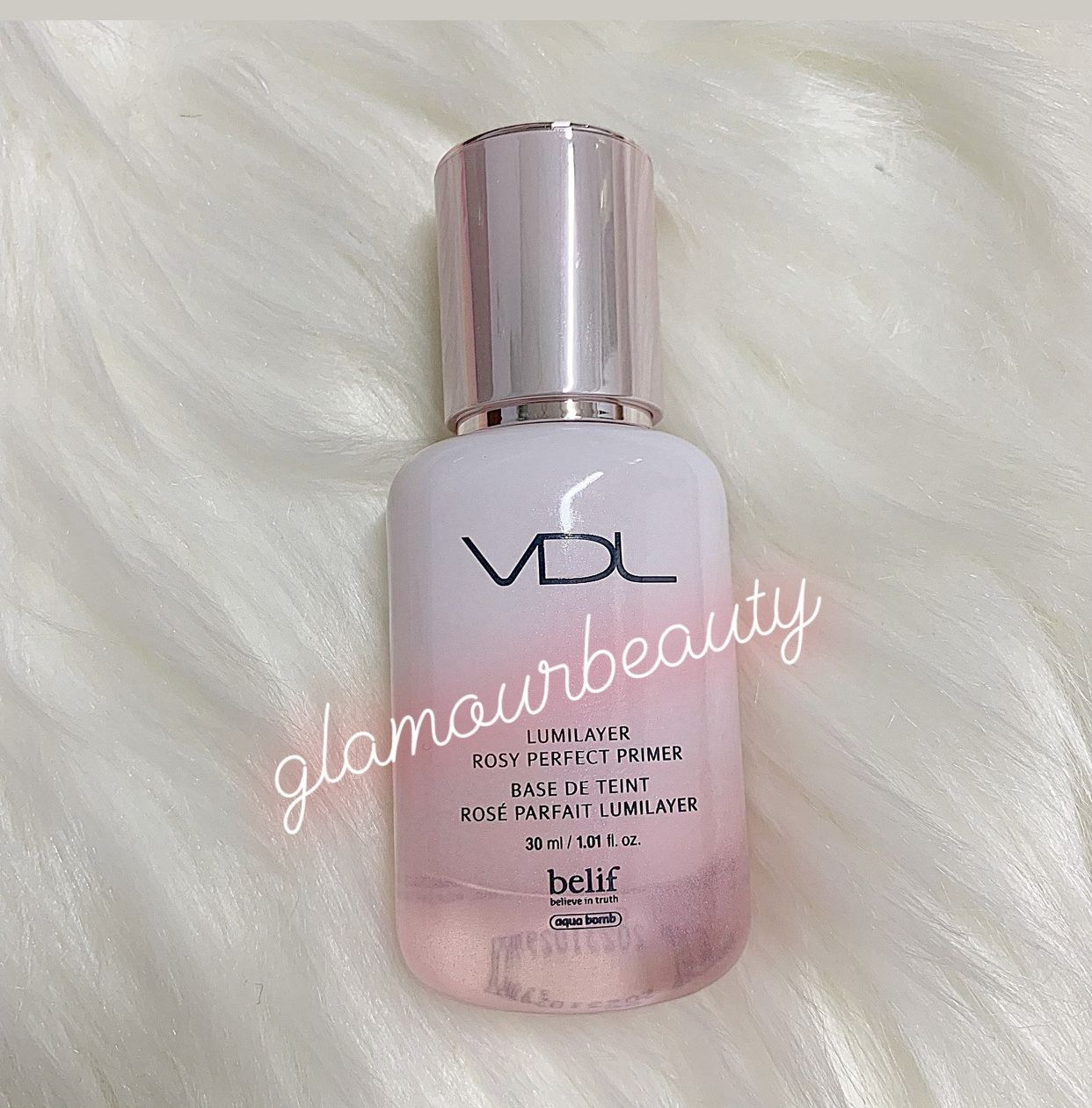 Kem lót VDL nâng tone, VDL Lumilayer Rose Perfect Primer SPF 50+/PA+++ 30ml.