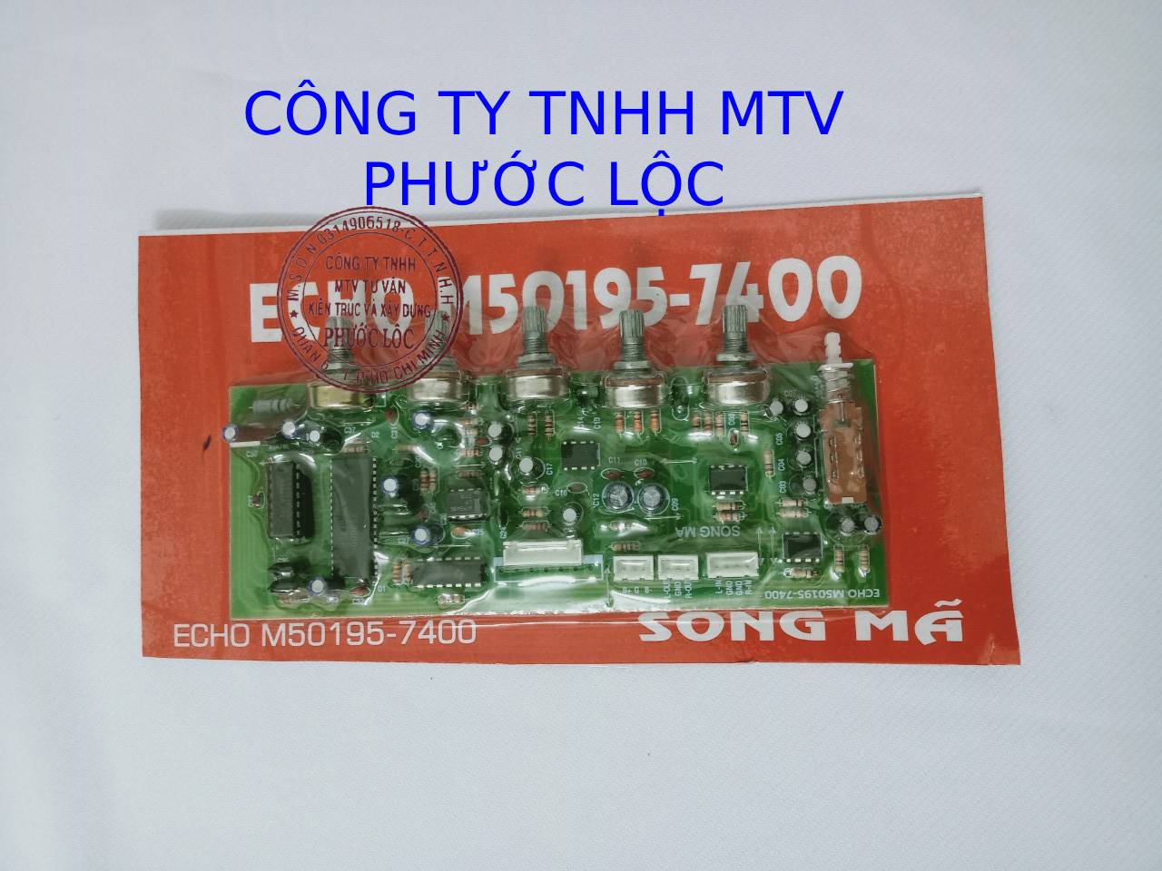 Bo mạch khuếch đại tiếng vang amply - echo 7400