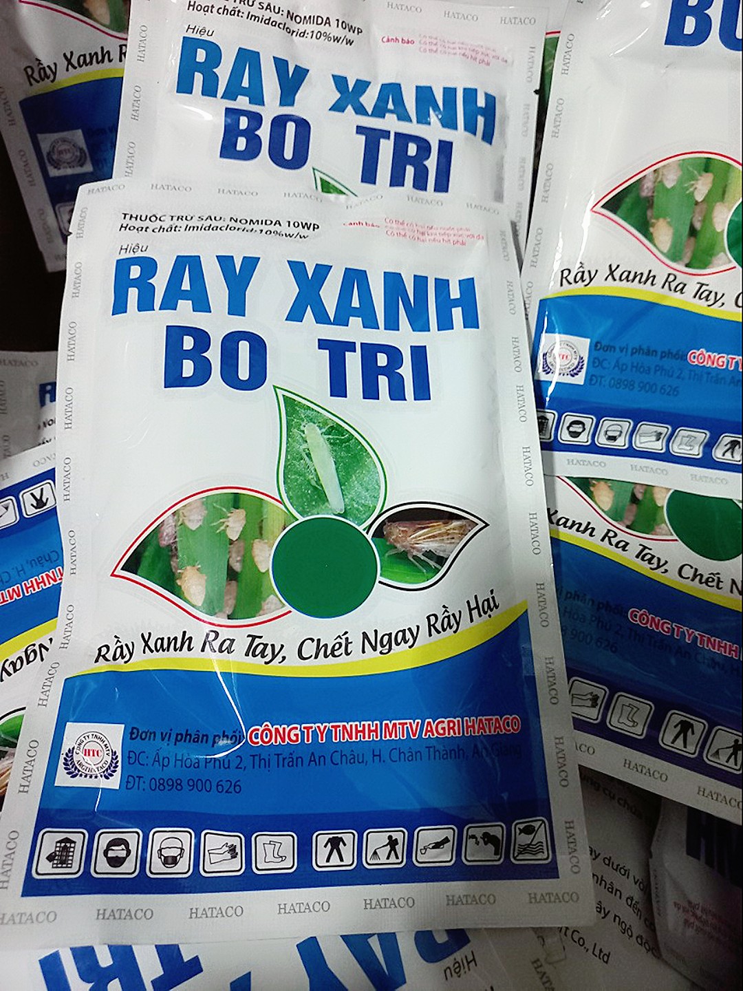 Thuốc trừ RẦY XANH - BỌ TRỈ gói 100gr