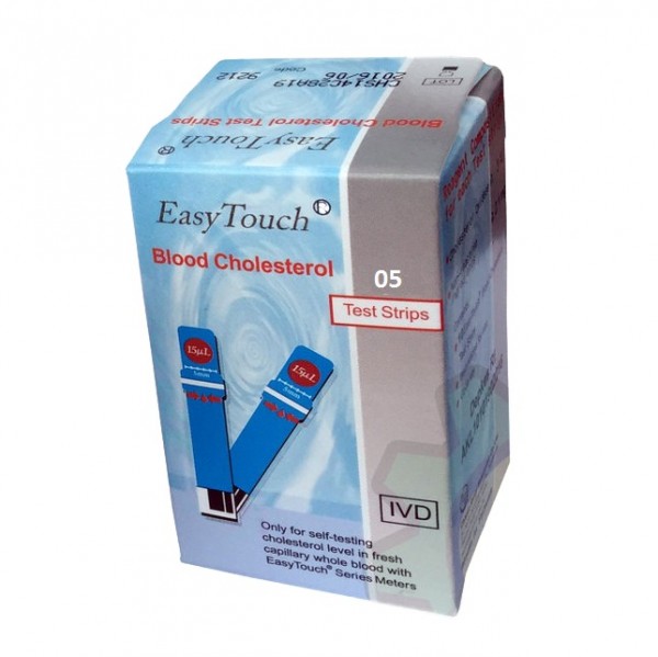 Que thử mỡ máu, cholesterol cho máy đo Easy Touch GCU ET322