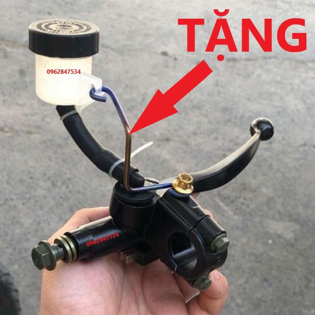 Tặng bát bình dầu titan - Tay thắng bình dầu rời dùng cho mọi loại xe thắng đĩa - dochoixemay