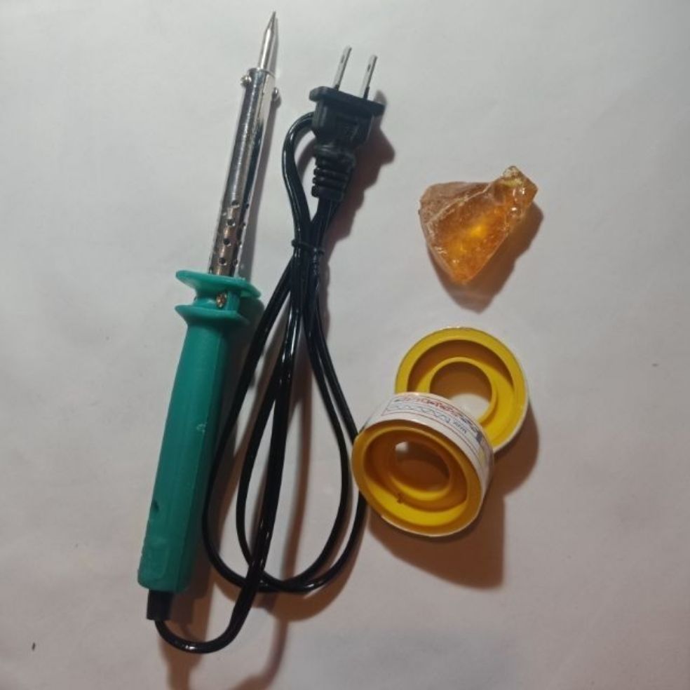 Combo 1 mỏ hàn, 1 chì hàn và 1 nhựa thông