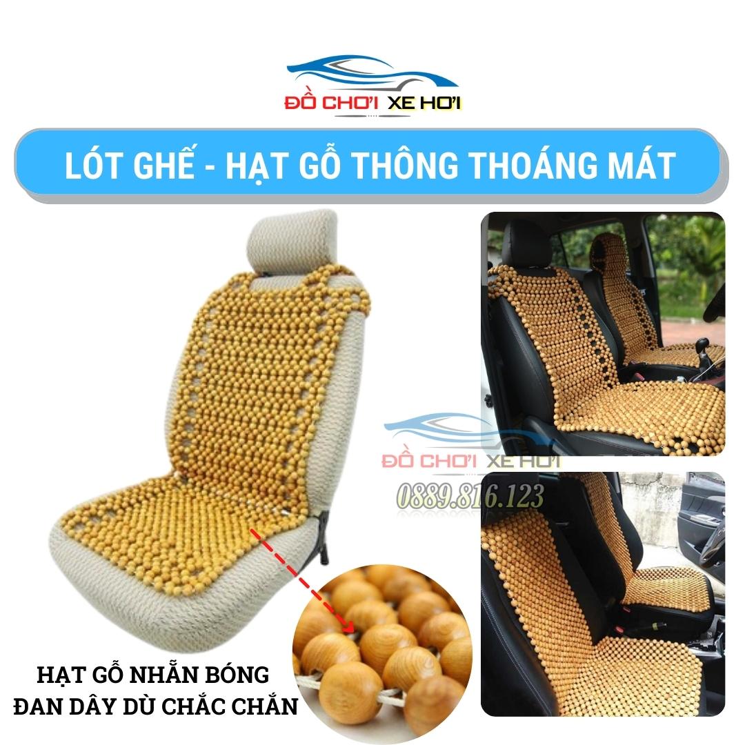 Lót Ghế Ô Tô Hạt Gỗ Thông Cao Cấp Cho Mọi Dòng Xe - Đồ Chơi Xe Hơi