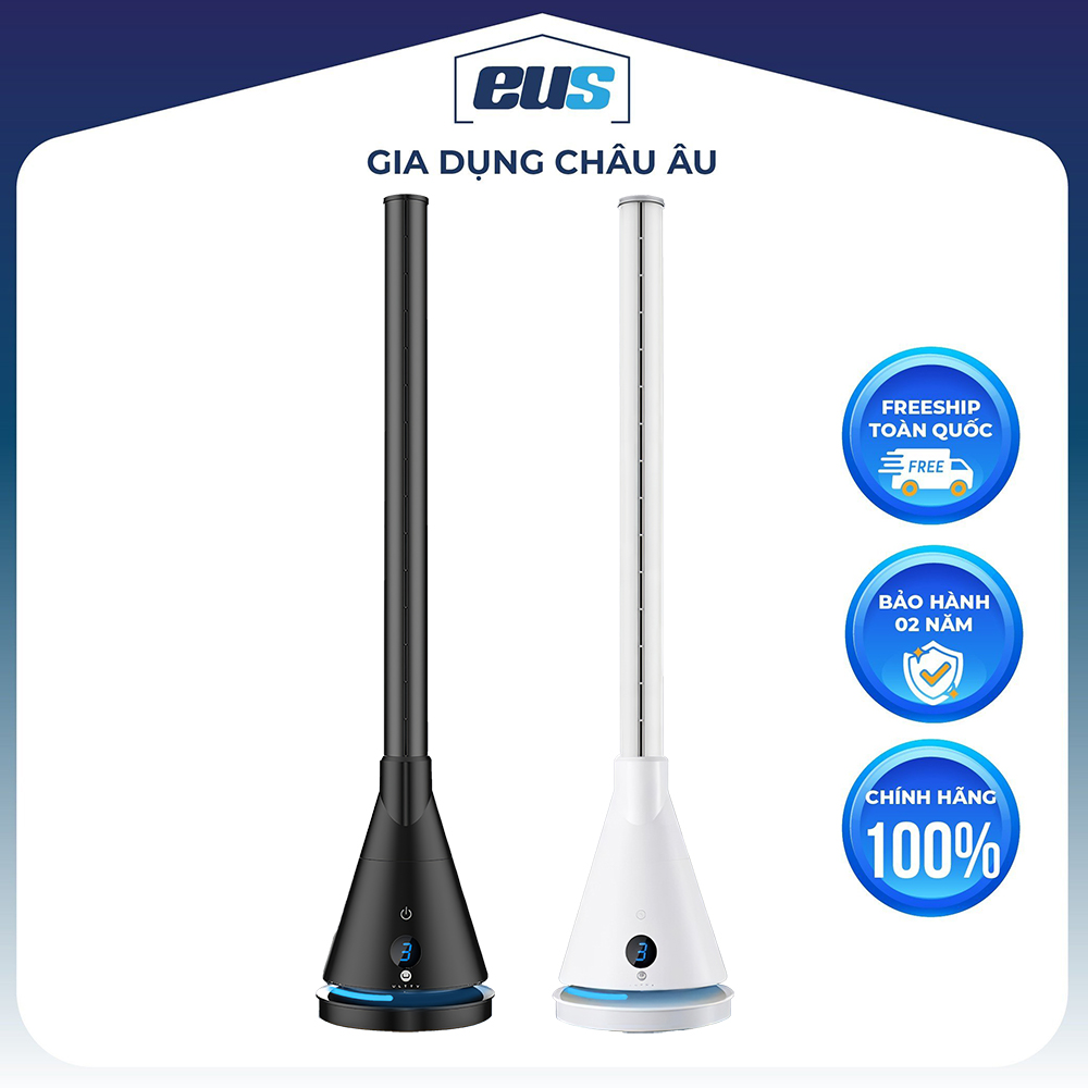 Quạt tháp sưởi ấm và làm mát cr018h, sưởi gốm ceramic không đốt cháy oxy, không khô da, tự động tắt khi quá nhiệt - bảo hành chính hãng 24 tháng