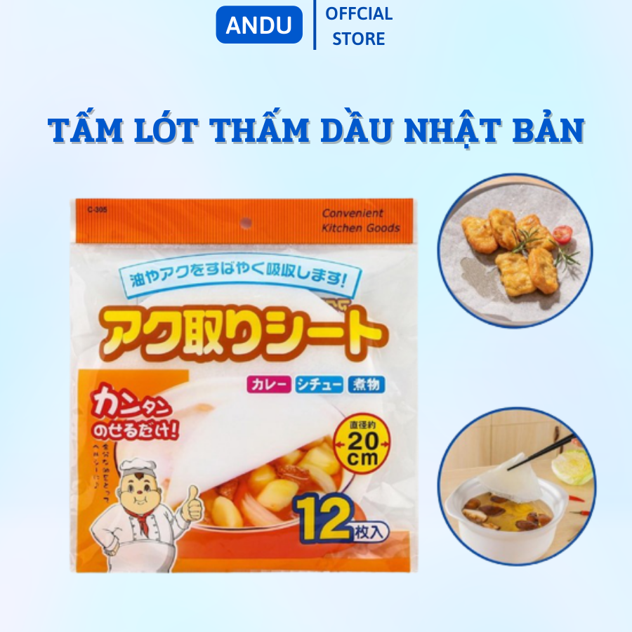 Tấm lót thấm dầu , giấy hút dầu mỡ thức ăn, giấy thấm dầu thực phẩm