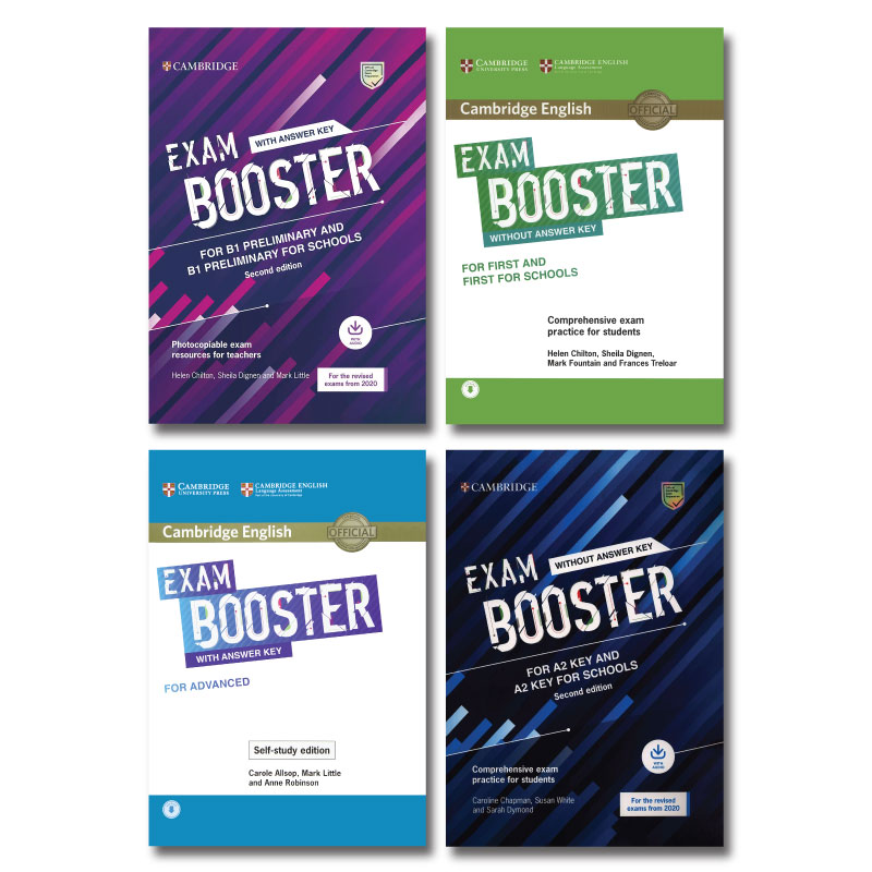 English Exam Booster With Answer Key - A2 - B1- First for schools - Advanced