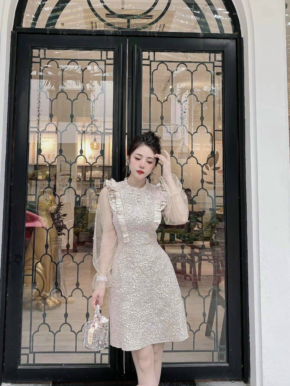 ĐẦM TIỂU THƯ - ĐẦM DỰ TIỆC - ĐẦM KIỂU NỮ - [ XẢ KHO 3 NGÀY ] - mua hóa đơn trên 300k được tặng 1 phần quà từ shop CAROTSHOP