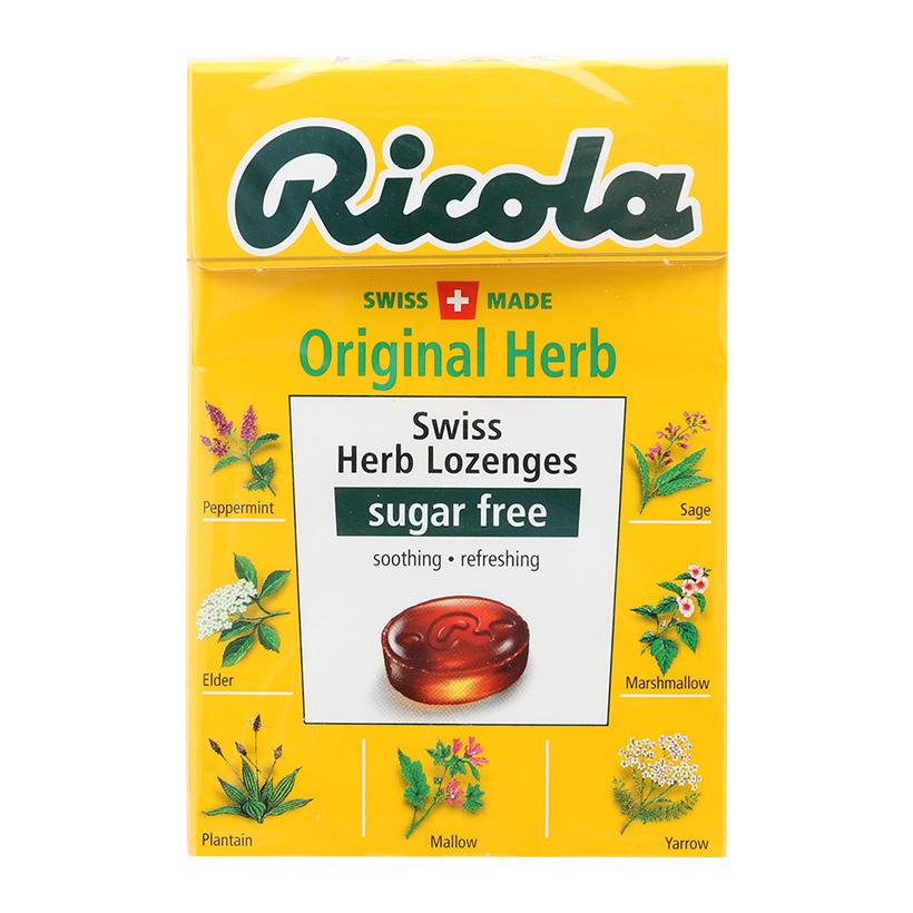 Combo 5 kẹo thảo mộc hiệu ricola 40g - original herb