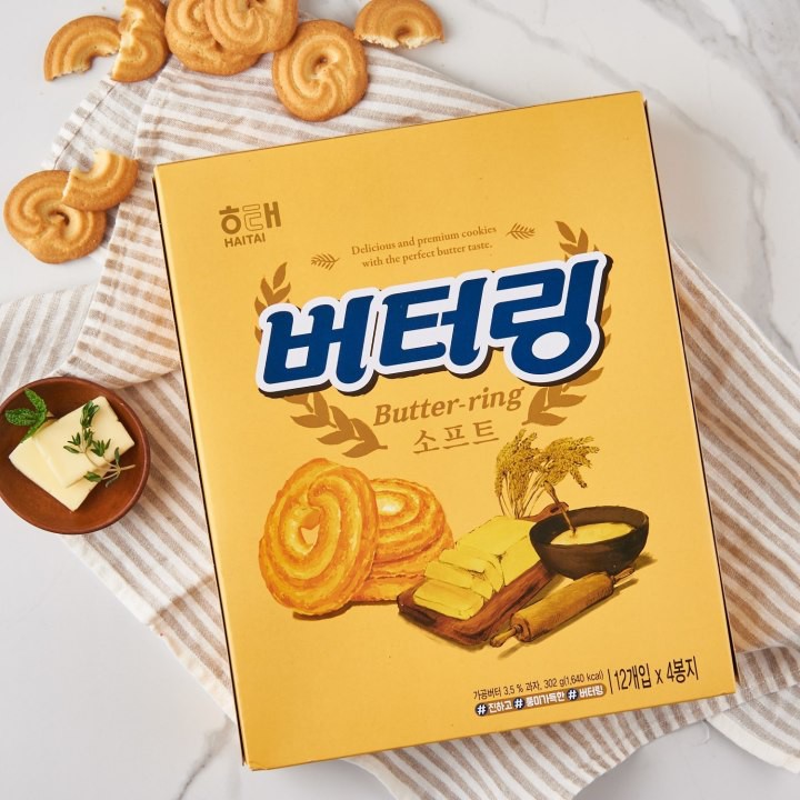 Bánh Quy Bơ Haitai Hàn Quốc 302G