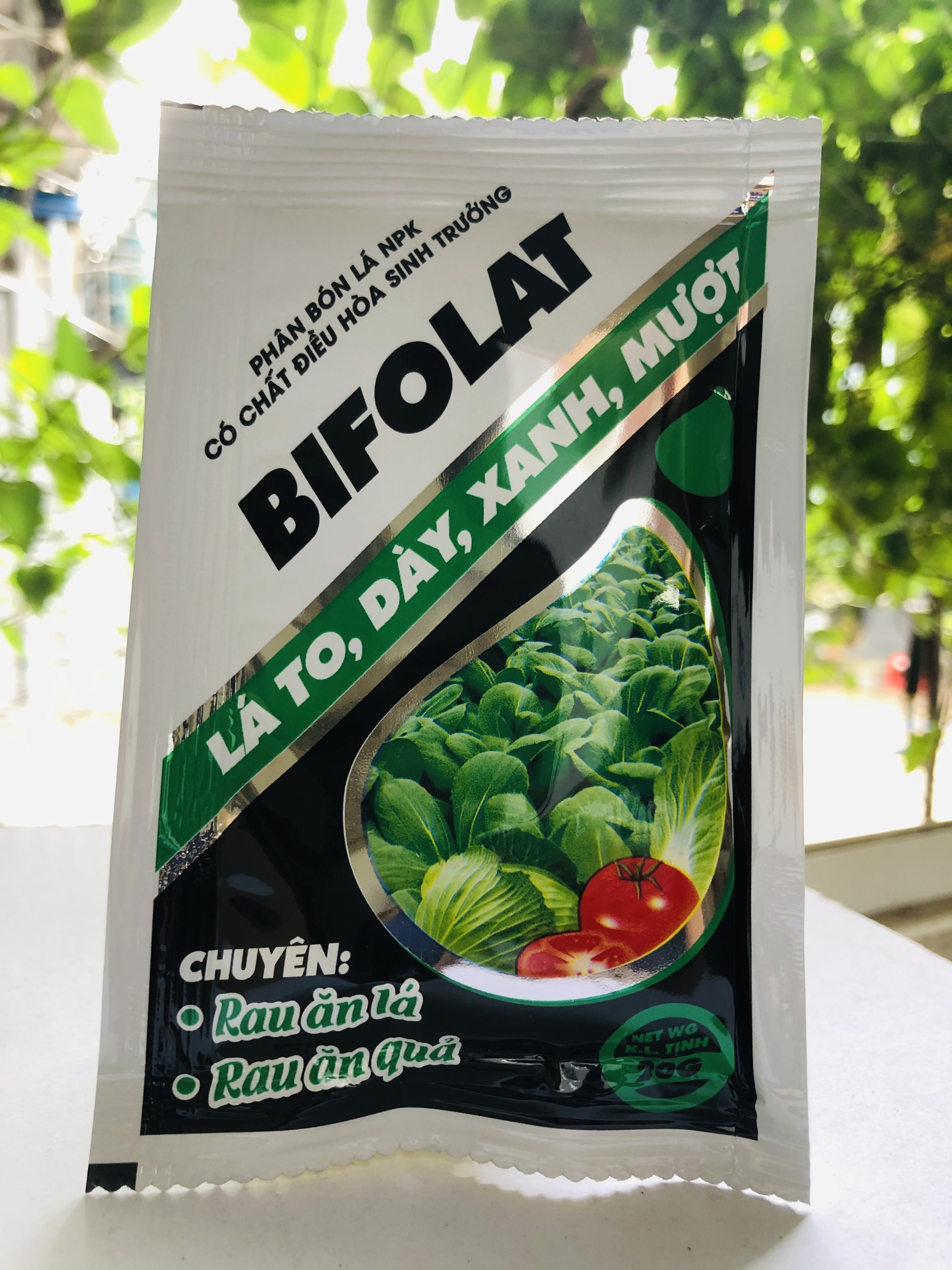 Bimix Nitrophos Bifolat 20g - Phân Bón Lá Chuyên Các Loại Rau