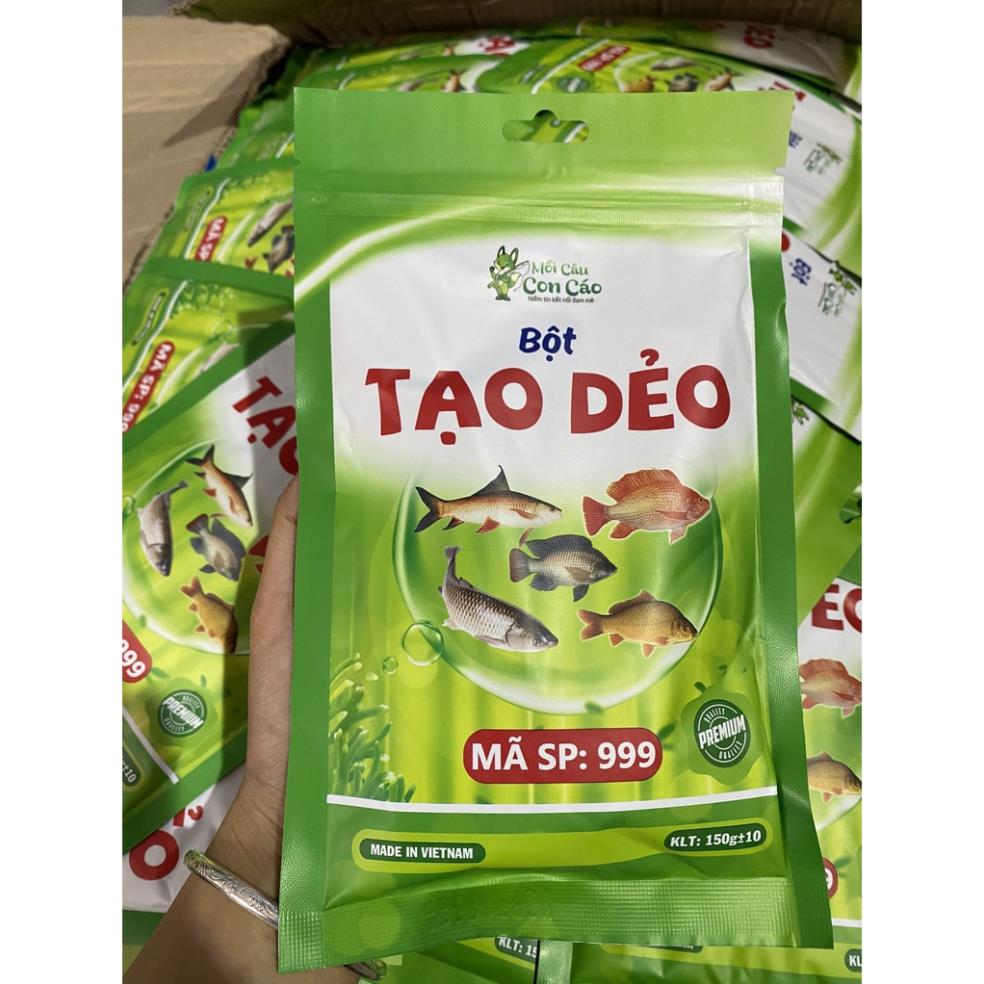 Mồi câu con cáo bột tạo dẻo , trắm cỏ , tổng hợp , cá chép - mồi câu cá phú thành