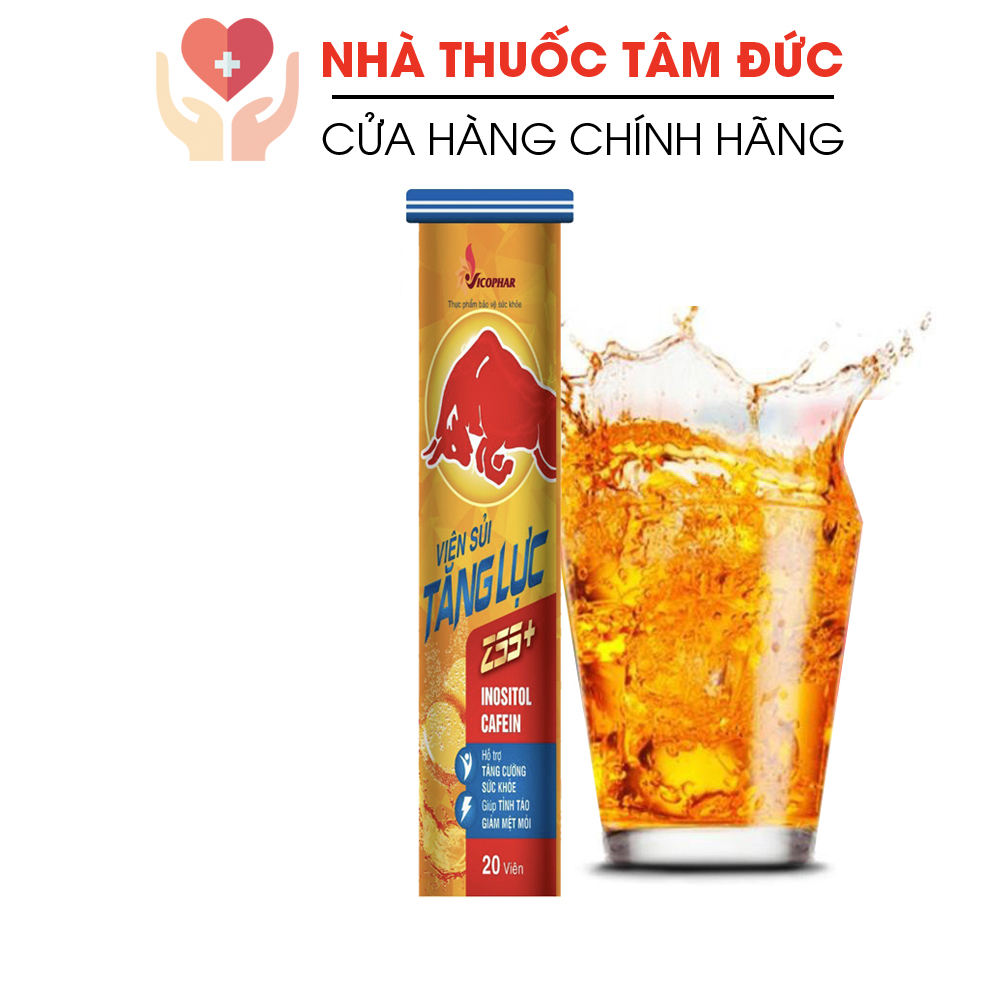 [HCM]Viên sủi tăng lực ZSS+ vitamin C B PP tăng sinh lực giúp tỉnh táo giảm mệt mỏi tăng cường sức đề kháng - 20 viên