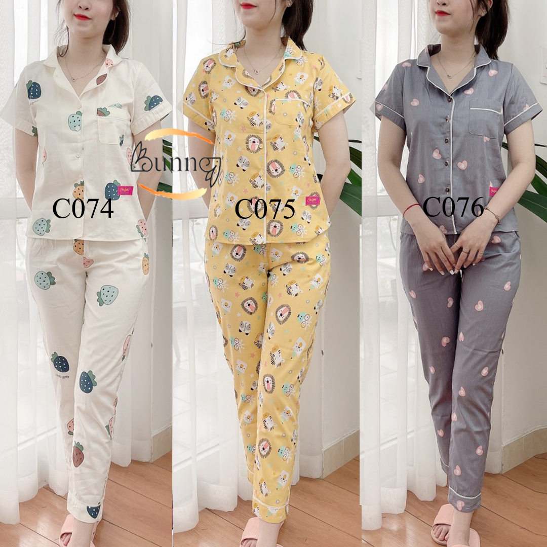ĐỒ BỘ NỮ MẶC SAU SINH QUẦN ÁO BỘ NỮ MẶC Ở NHÀ, DÁNG ĐẸP, CHẤT LIỆU KATE HÀN