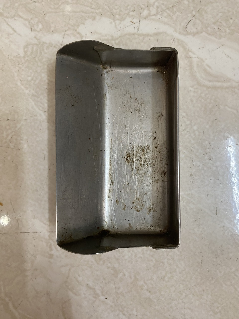 Máng lên keo chụp bản in lụa （ máng cũ đã qua sử dụng ）