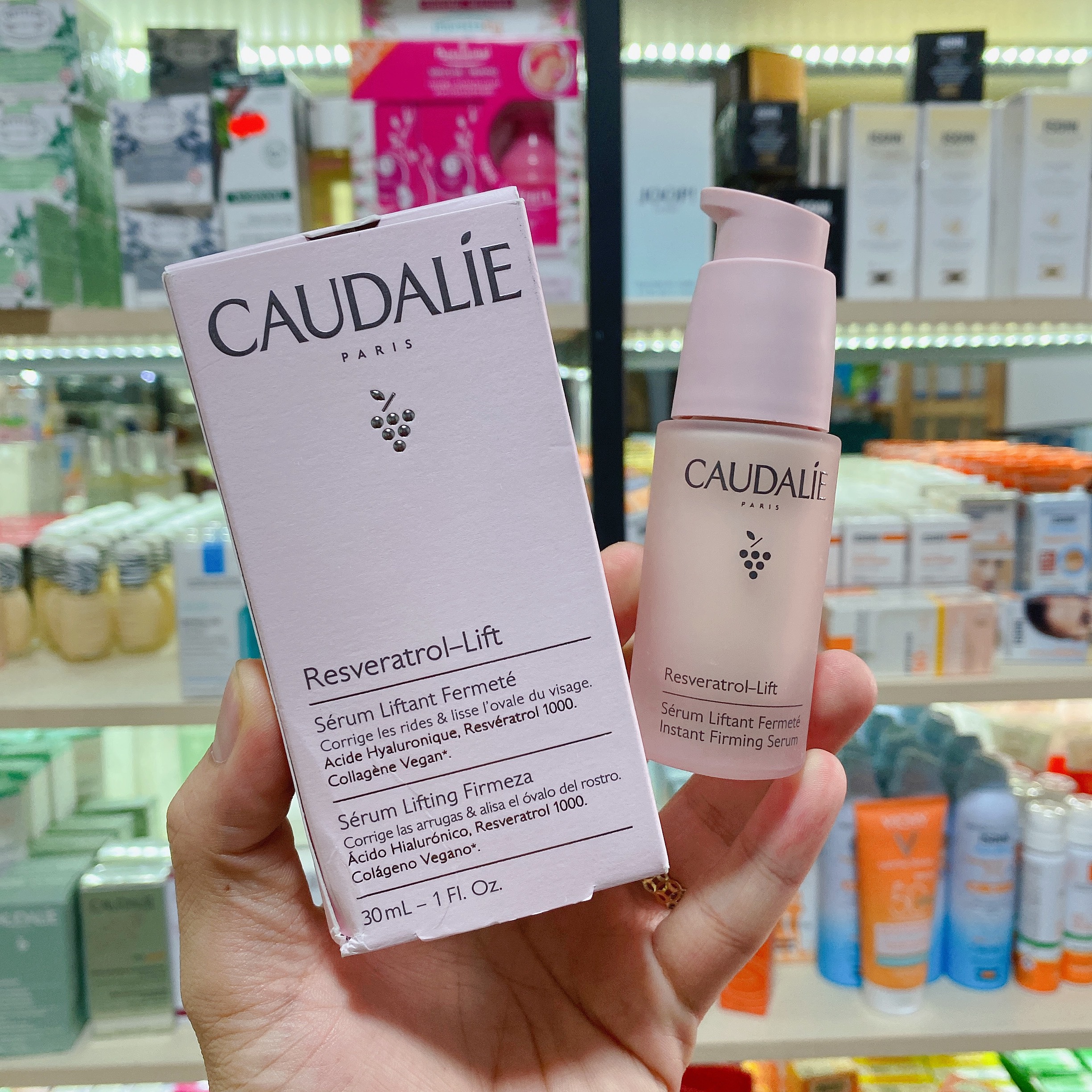 Serum Nâng Cơ Săn Chắc Da Caudalie Resveratrol-Lift Instant Firming Serum 30ml