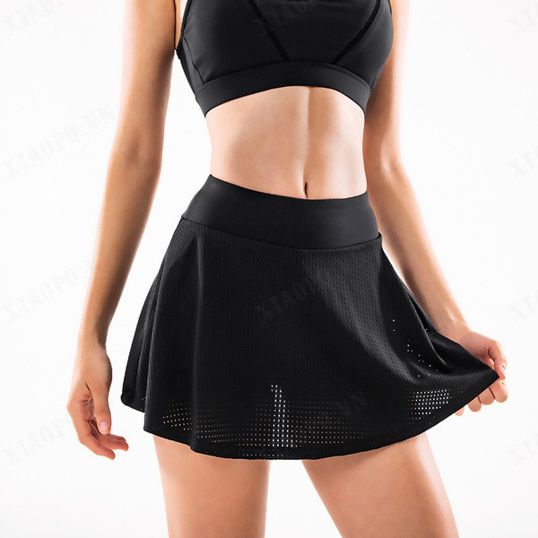 Trendy European and American Style Exercise Skirt Pants Antiexposure