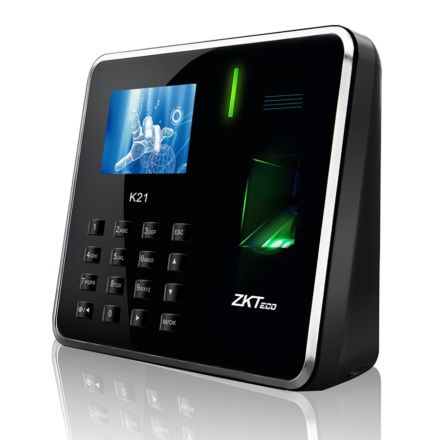 Máy chấm công vân tay zkteco k21