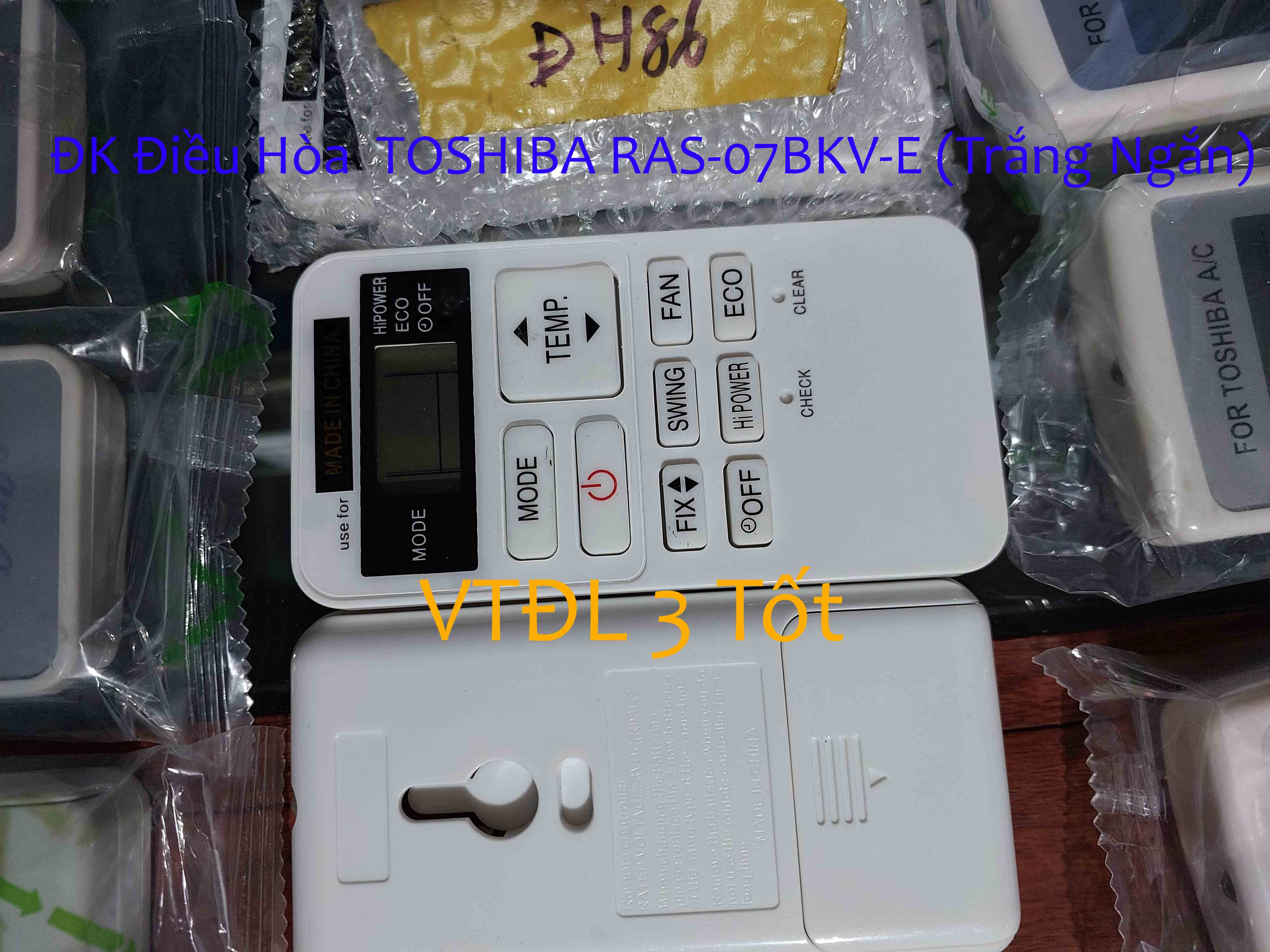 Điều khiển cho điều hòa Toshiba - Remote điều hòa Toshiba