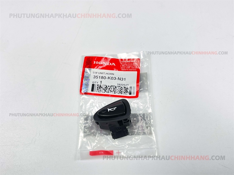 Nút công tắc kèn còi vario click 2017, winner gtr, air blade chính hãng honda indo, nút còi kèn vario 2015 2017