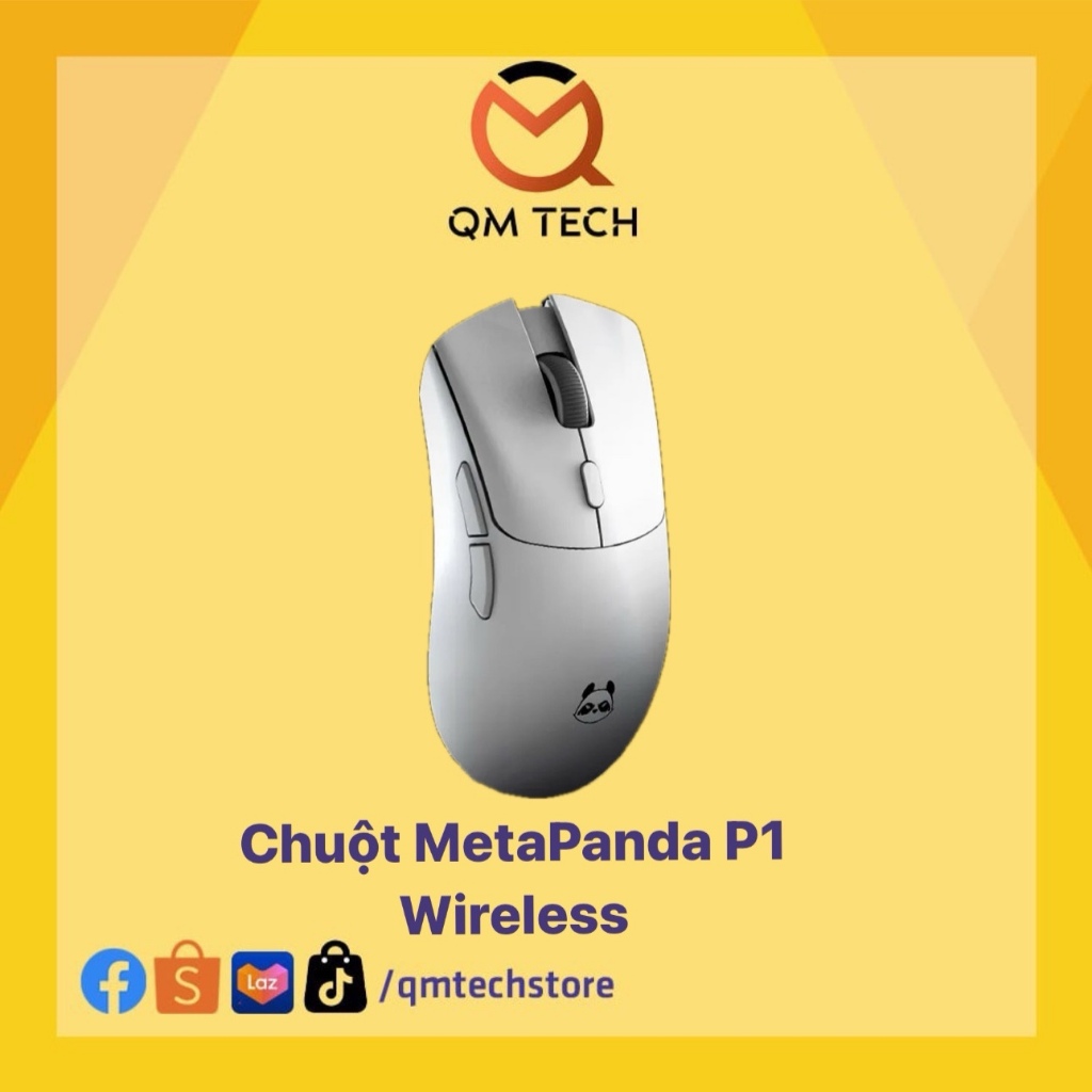 New - bh12 tháng / chuột gaming không dây metaphyuni metapanda p1 / p1`pro / p1 pro max wireless