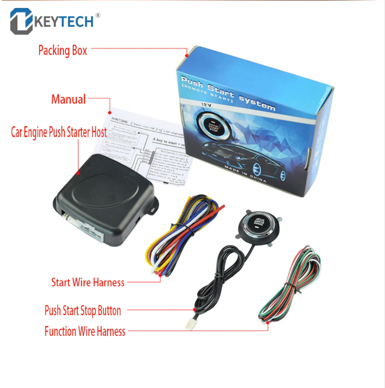 Bộ START STOP khởi động nút bấm ( có khởi động từ xa)