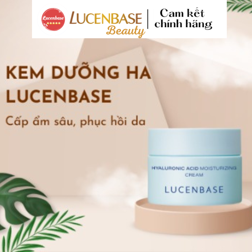 Kem dưỡng ẩm HA Pro Lucenbase cấp ẩm sâu, phục hồi da 50g