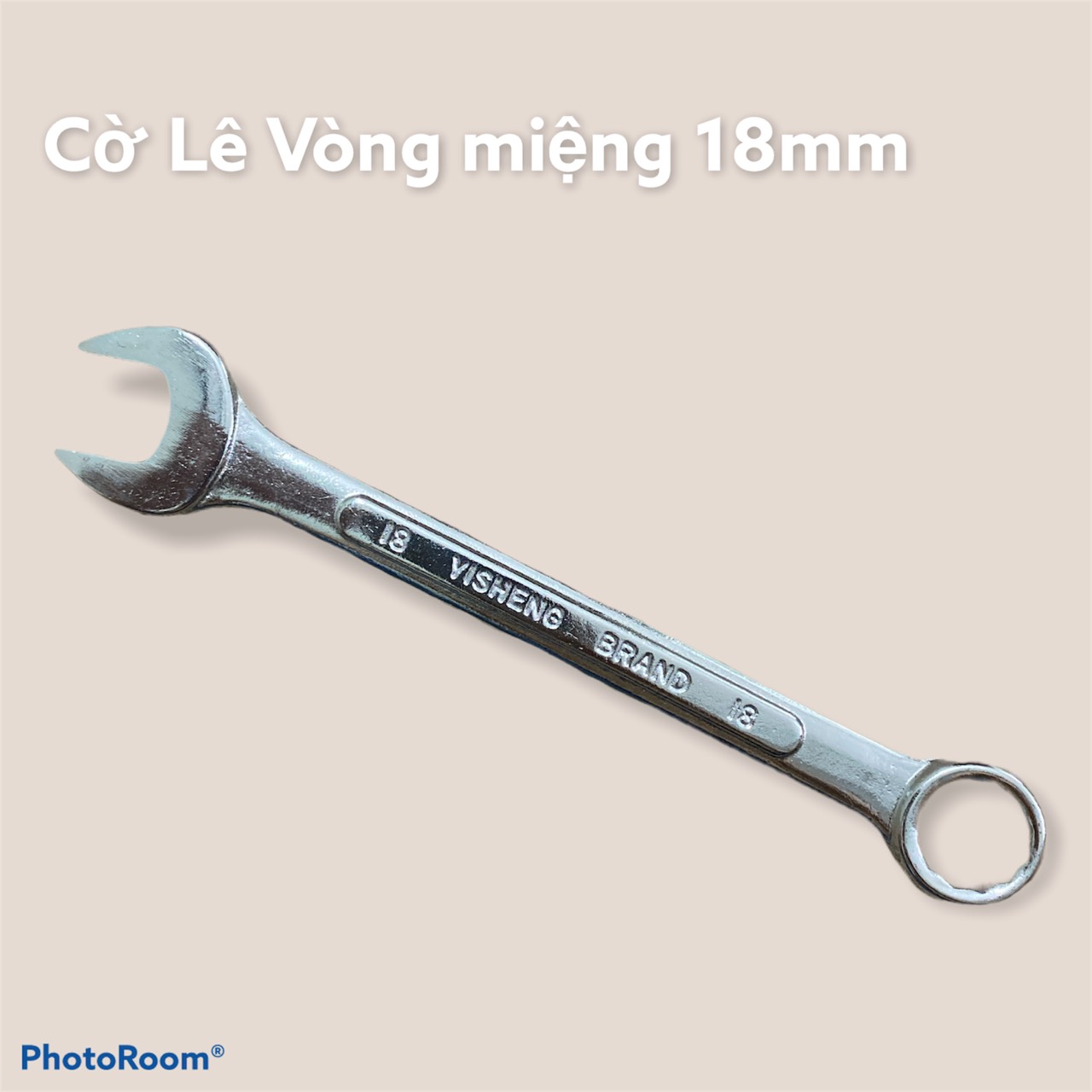 Cờ lê vòng miệng 18mm 2 đầu