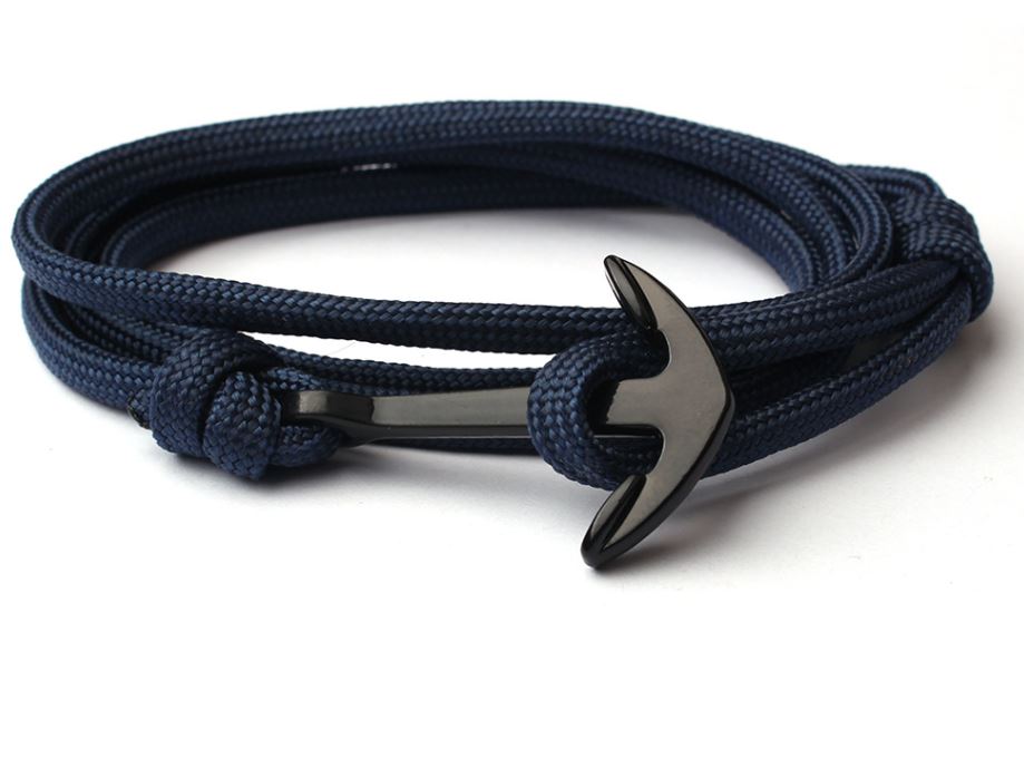 (HCM) Vòng Tay EBI Nam Unisex Mỏ Neo Anchor Mẫu 33