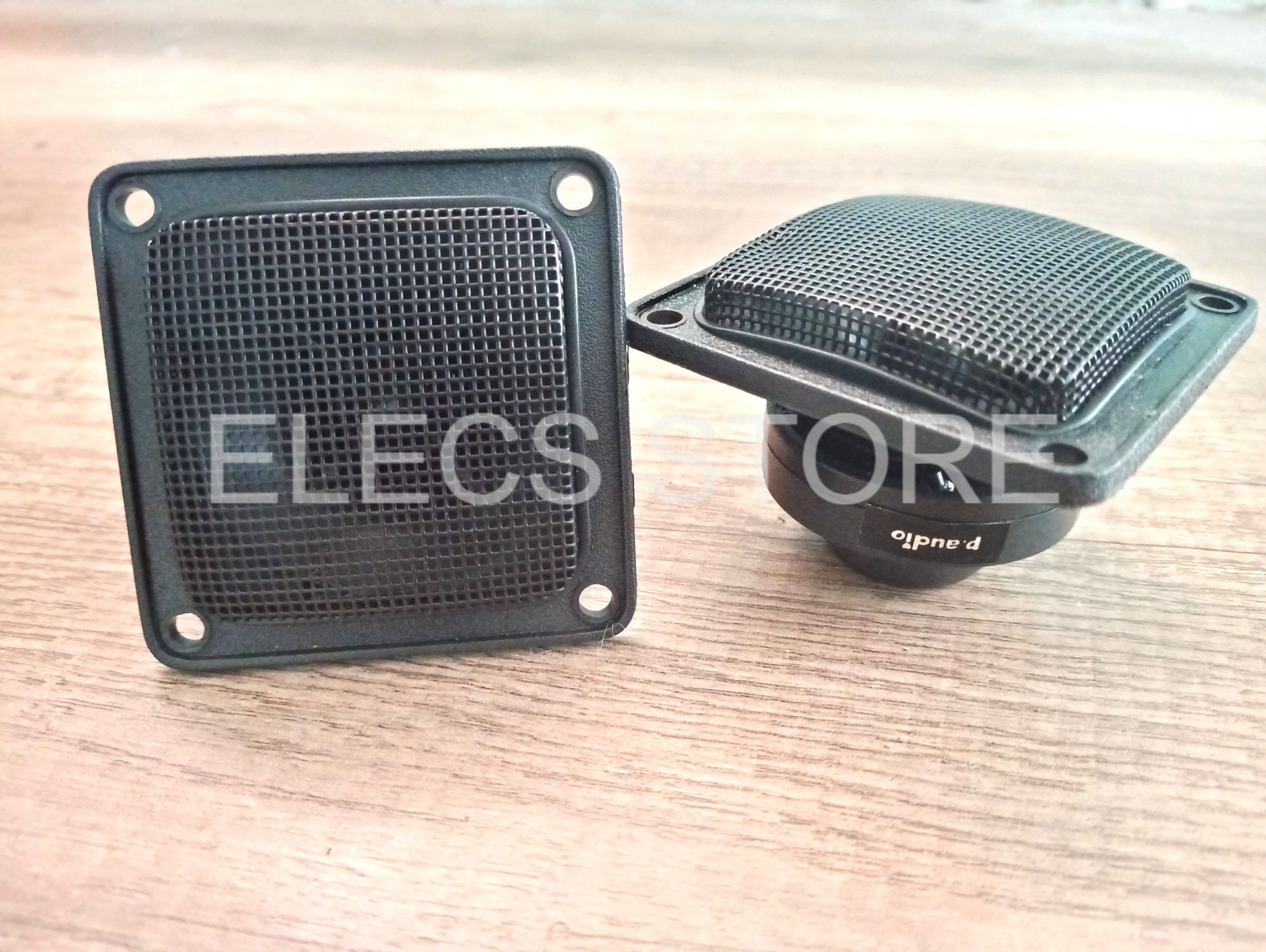 Bộ Loa Treble (Tweeter) P.Audio M1 Cho Xe Hơi, Ô tô - Loa Tép Thạch Anh Kèm Tụ Cản