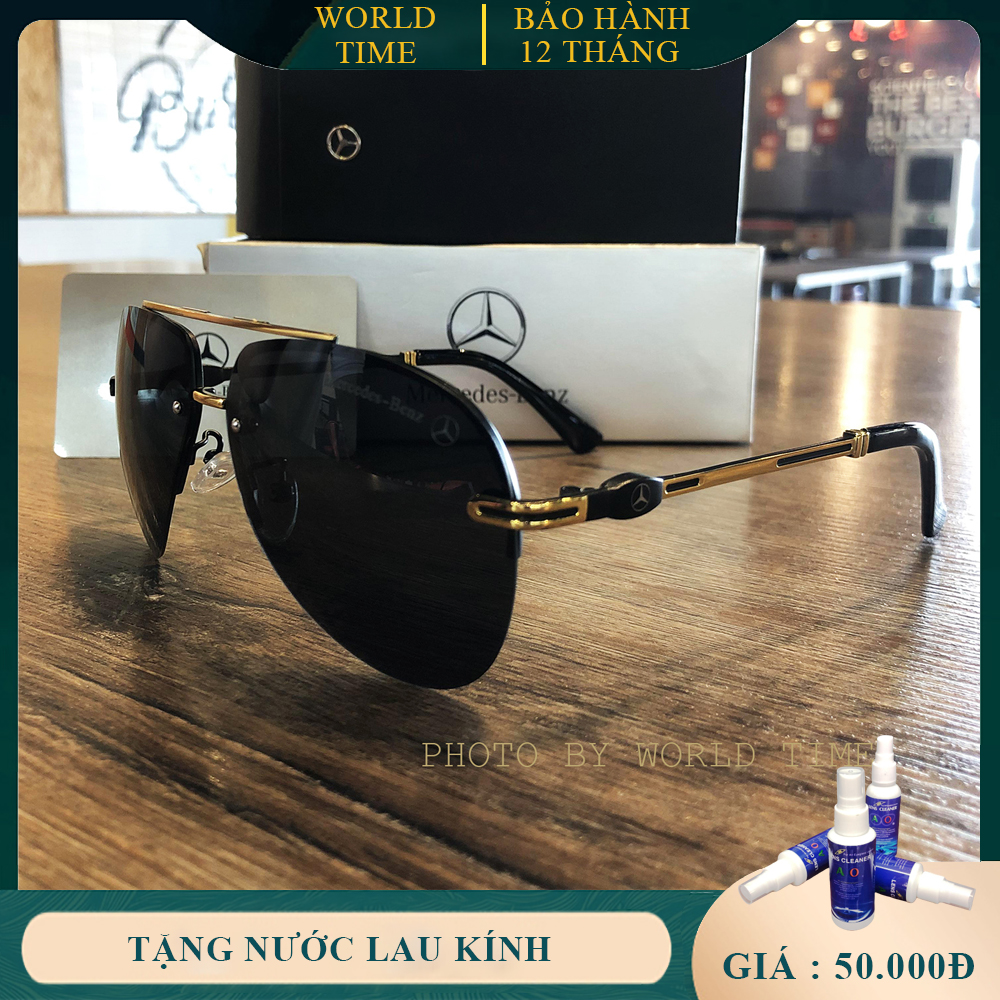 Kính mát nam M6789 Full box, khăn, thẻ BH 12 tháng, kính Polarized cao cấp chống chói, chống lóa