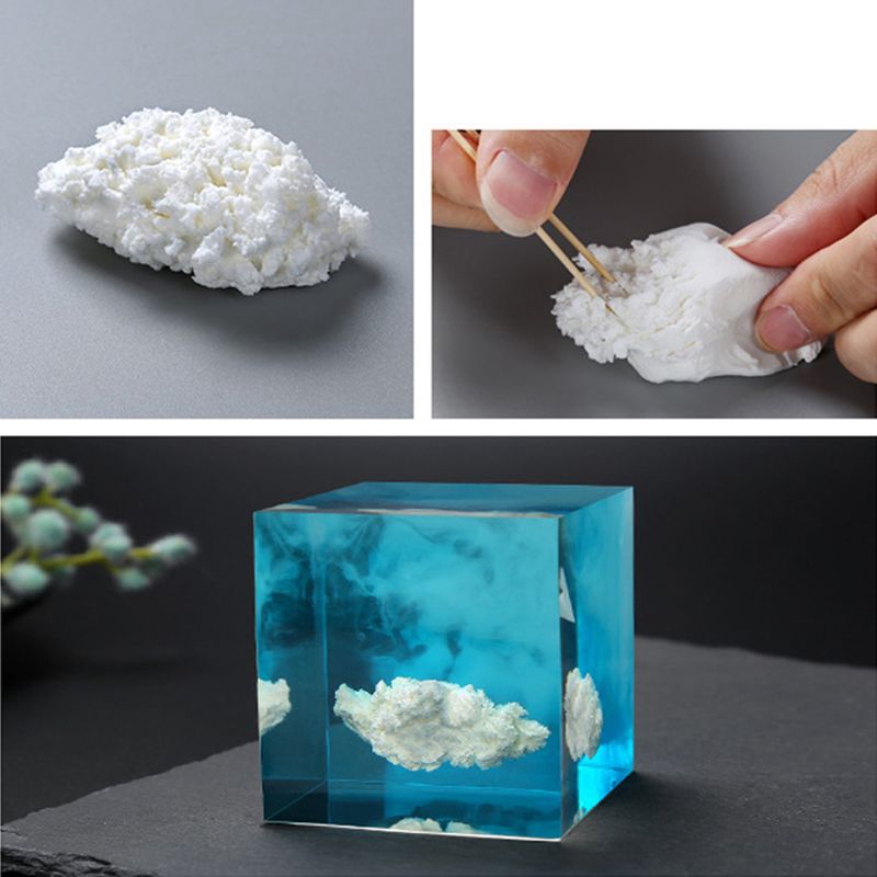 Đất sét làm hiệu ứng mây trắng 80g dùng làm trang sức độc đáo