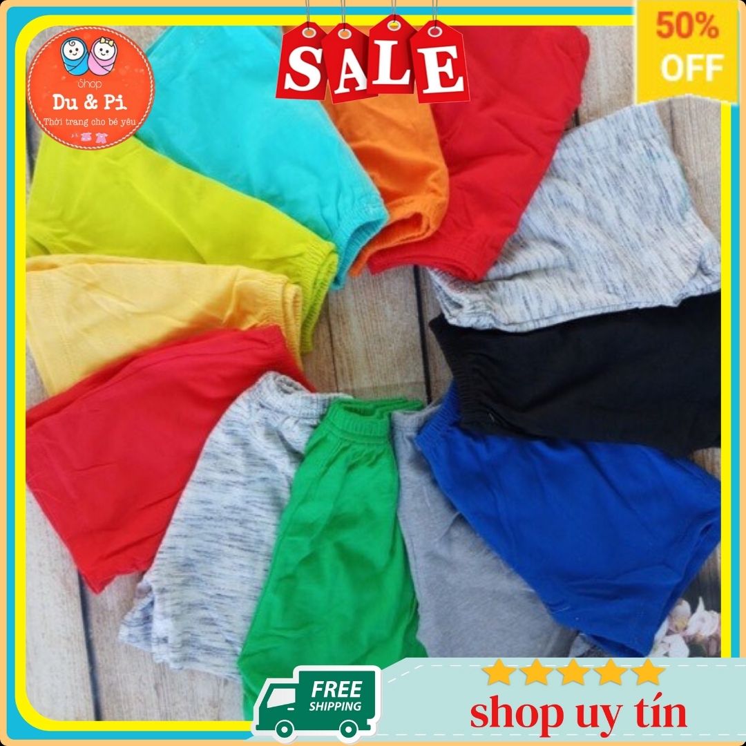 Quần Đùi Trẻ Em Cho Bé Trai Gái 1-5 Tuổi Dupi Kid Mùa Hè Size Từ 10-20 Kg