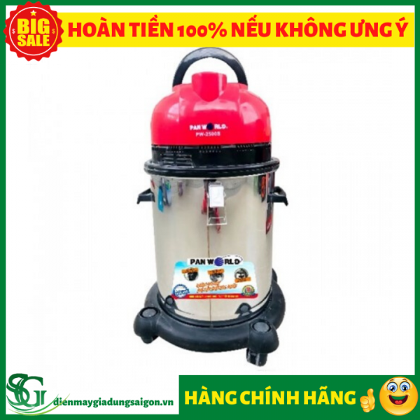 Máy hút bụi khô và ướt panworld pw-2500s